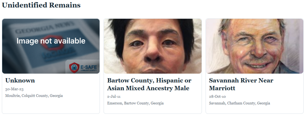 Unidentified Remains