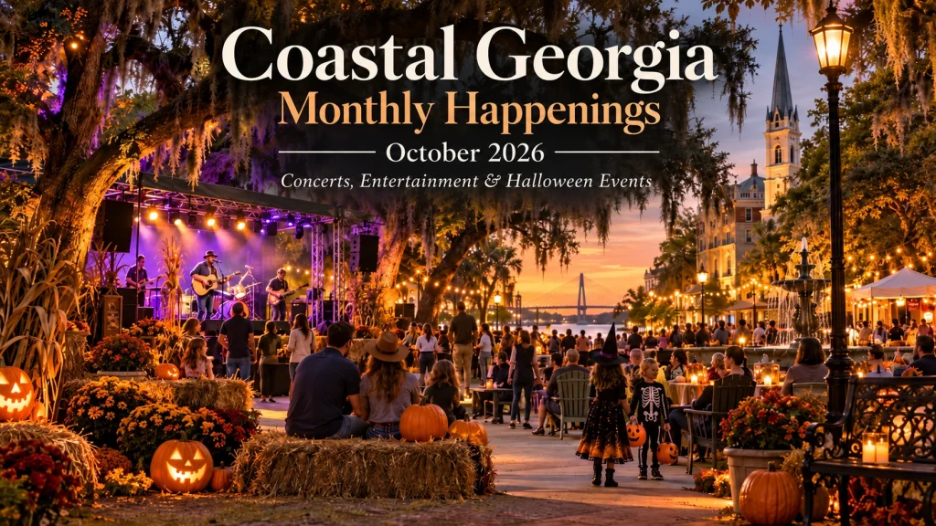 E-Safe Coastal Georgia October 2026 events guide feature image