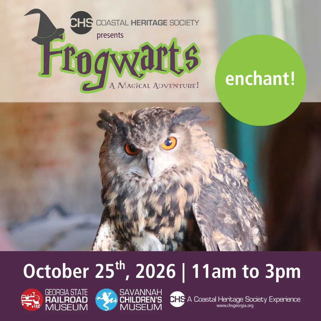 Frogwarts 2026 event artwork from Coastal Heritage Society