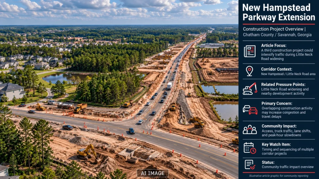 New Hampstead Parkway: Traffic and Construction Outlook feature image
